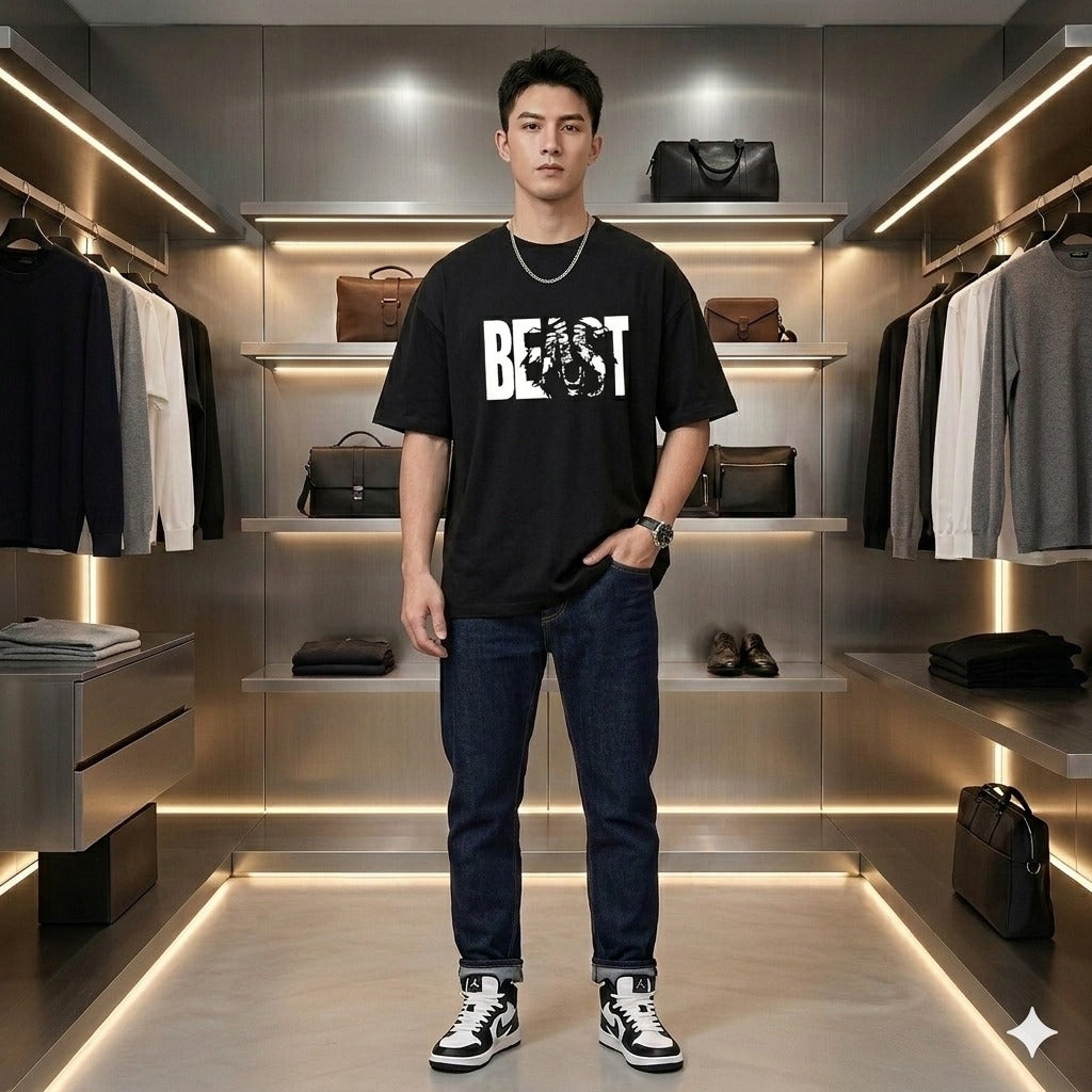 Stylish Drop Shoulder T-Shirt